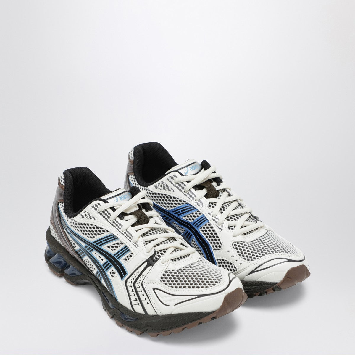 ASICS Gel-Kayano 14 sneakers in Cream/Blue Coast
