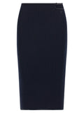 Courreges Loop Rib Knit Skirt