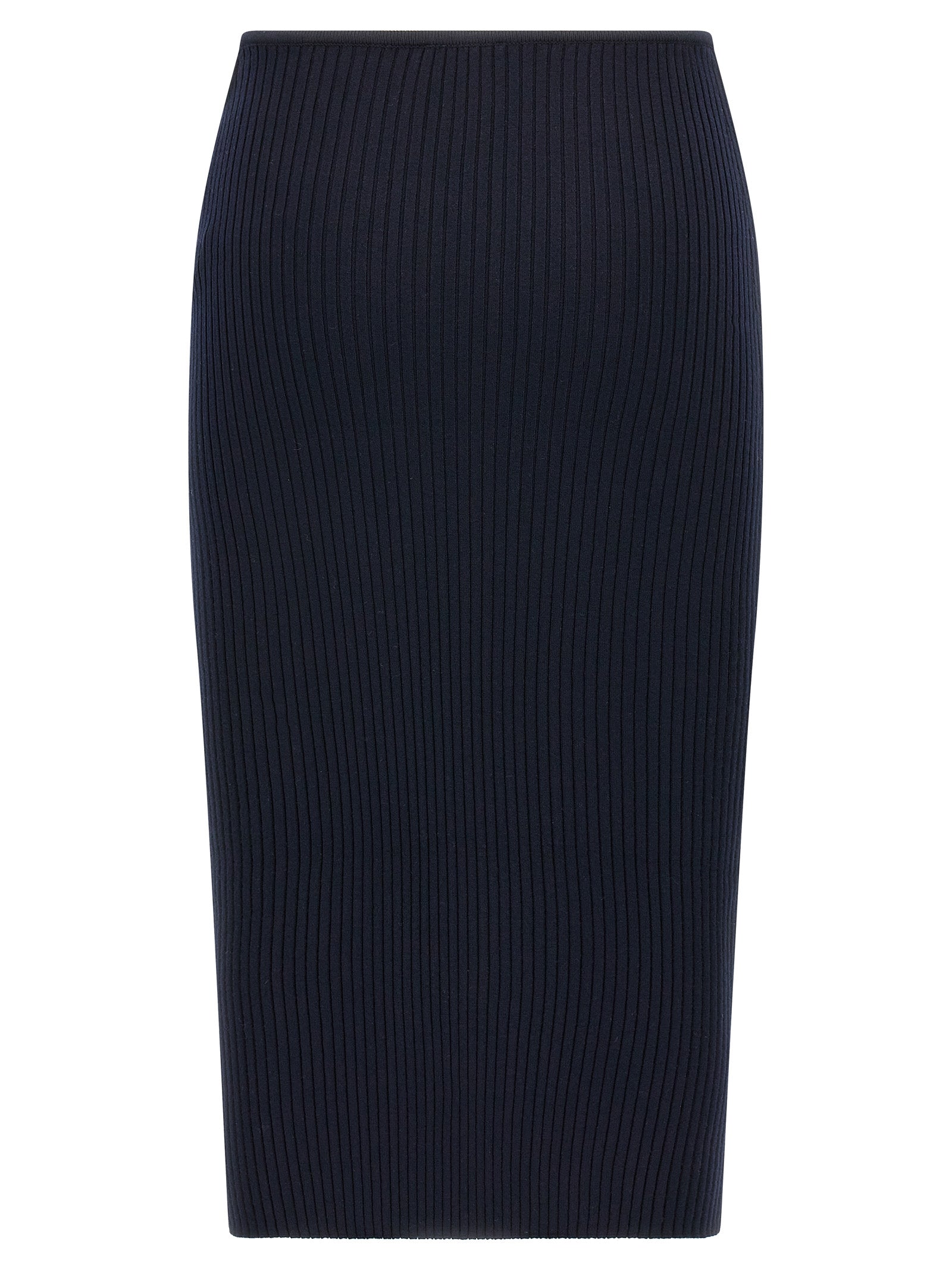 Courreges Loop Rib Knit Skirt