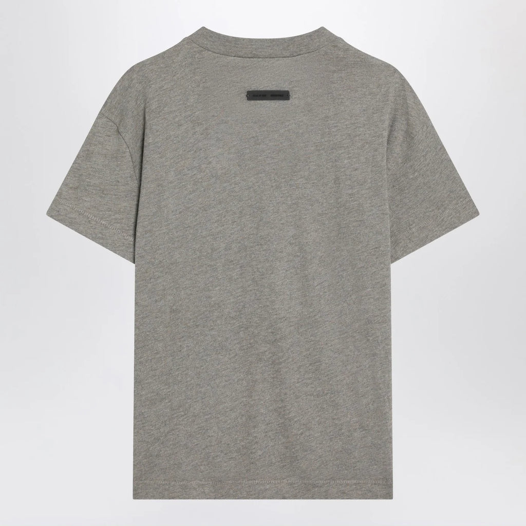 Fear of God Essentials Grey cotton-blend T-shirt