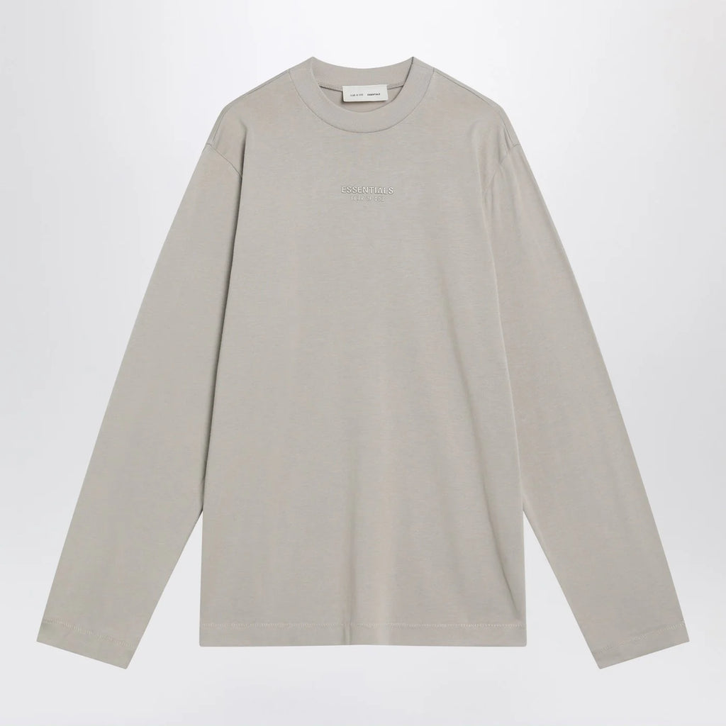 Fear of God Essentials Greige cotton-blend top