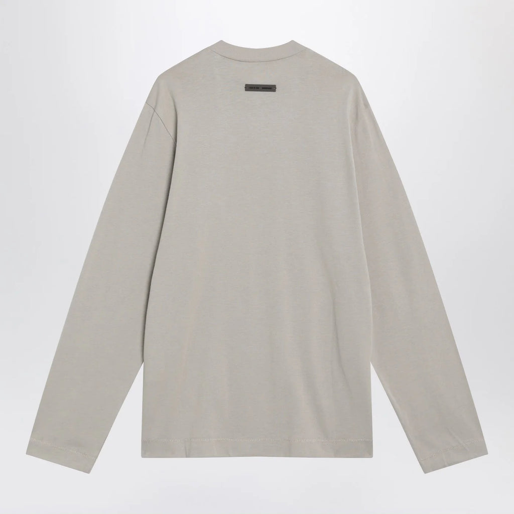 Fear of God Essentials Greige cotton-blend top