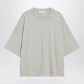 Fear of God Essentials Oversized greige cotton-blend T-shirt