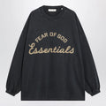 Fear of God Essentials Training 90s long-sleeve grey cotton jersey T-shirt