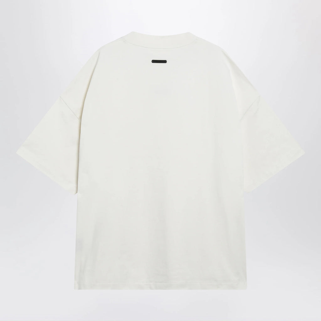 Fear of God Essentials Signature 90s oversized cotton jersey T-shirt in ivory