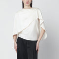 SIMKHAI Eliora cream satin blouse