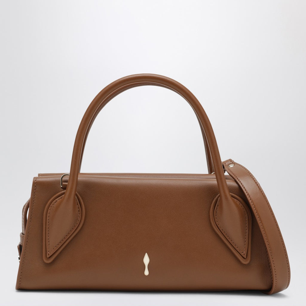 Christian Louboutin Venus crossbody bag in brown calf leather