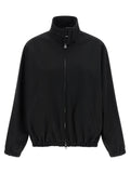 Courreges Buckle Zipped Bomber Jacket