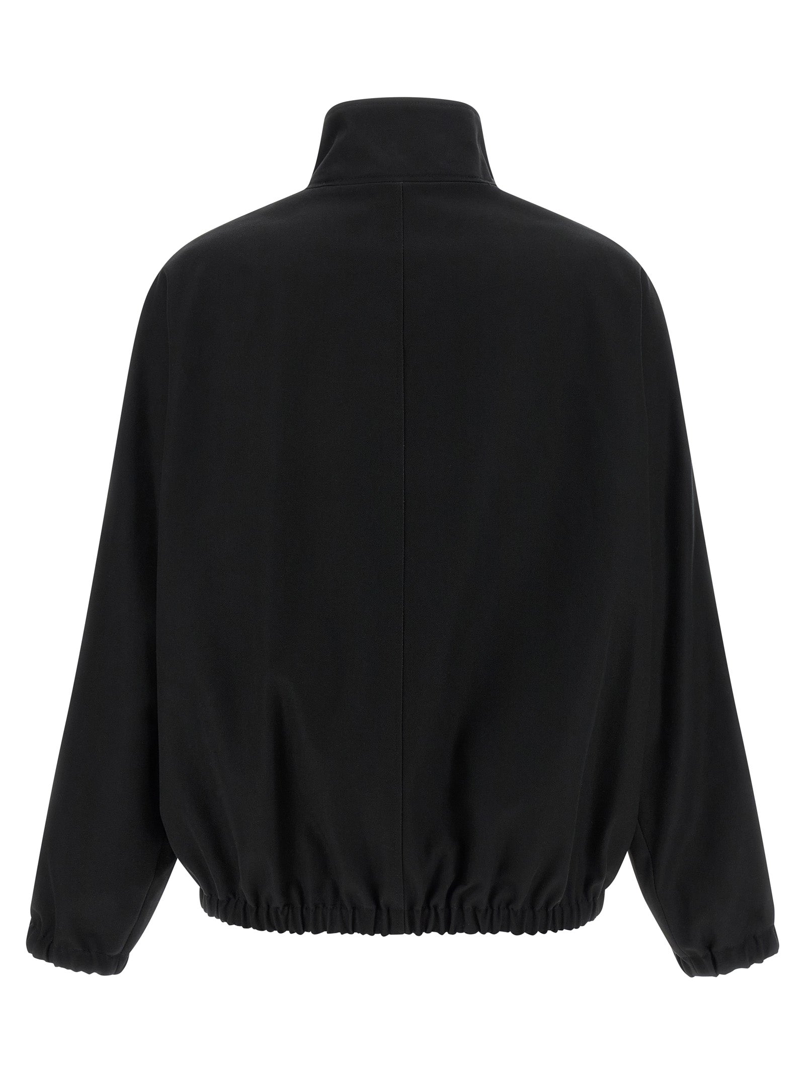 Courreges Buckle Zipped Bomber Jacket