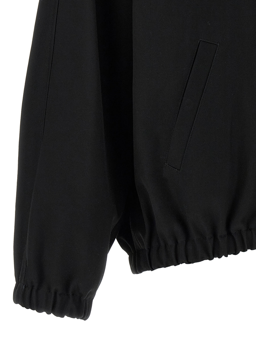 Courreges Buckle Zipped Bomber Jacket