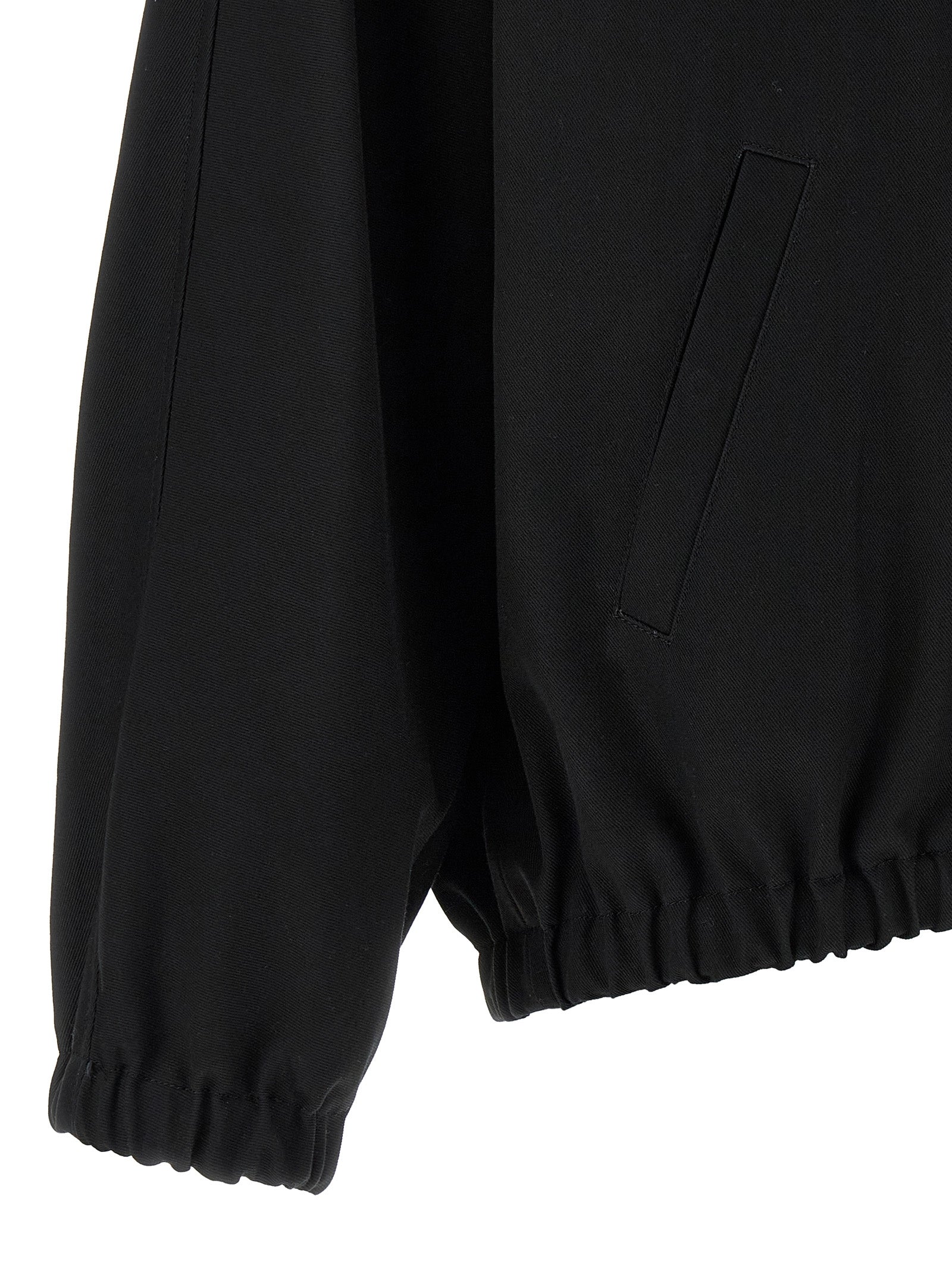 Courreges Buckle Zipped Bomber Jacket