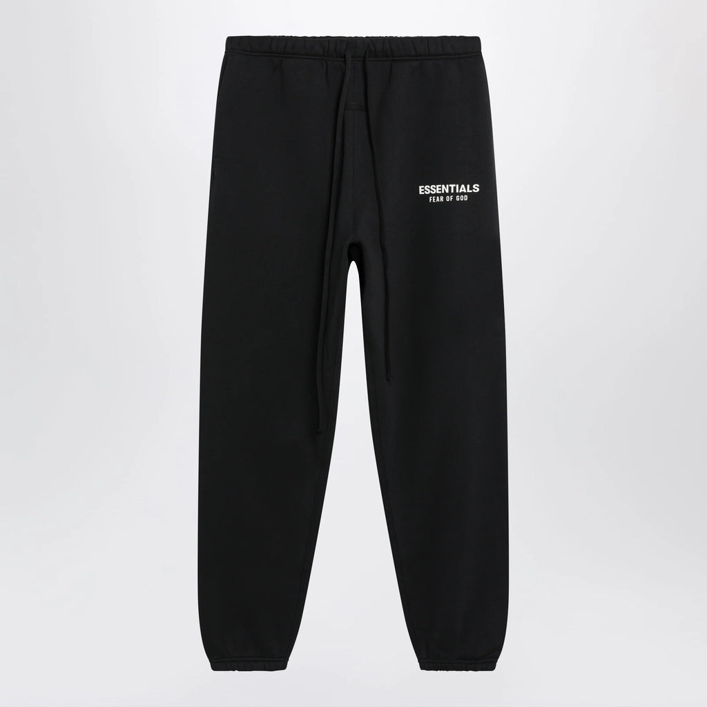 Fear of God Essentials Black cotton jogging trousers