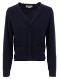 Victoria Beckham Stepped Hem Cardigan
