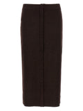 Victoria Beckham Bottoni Midi Skirt