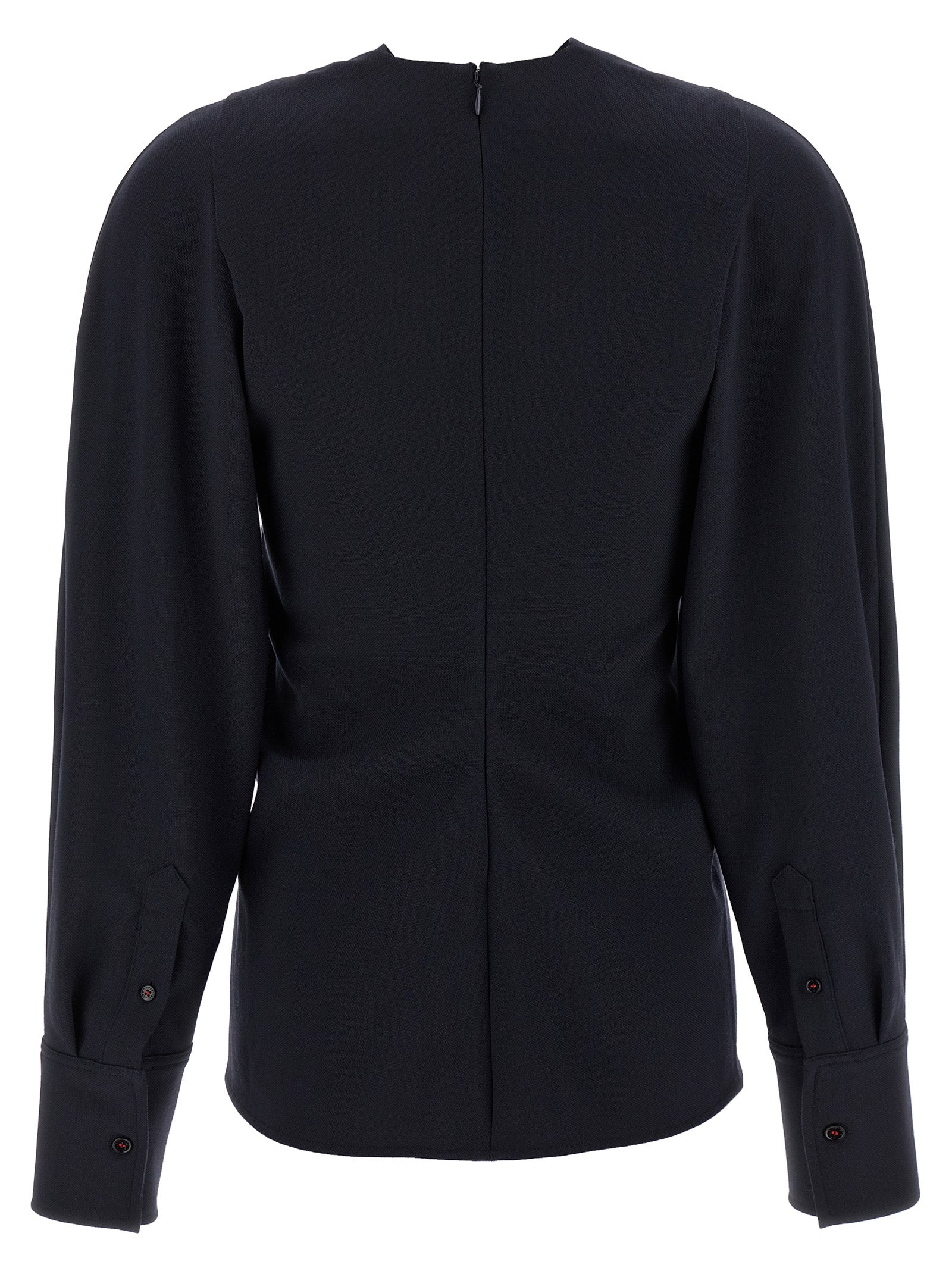 Victoria Beckham Twist Detail Blouse