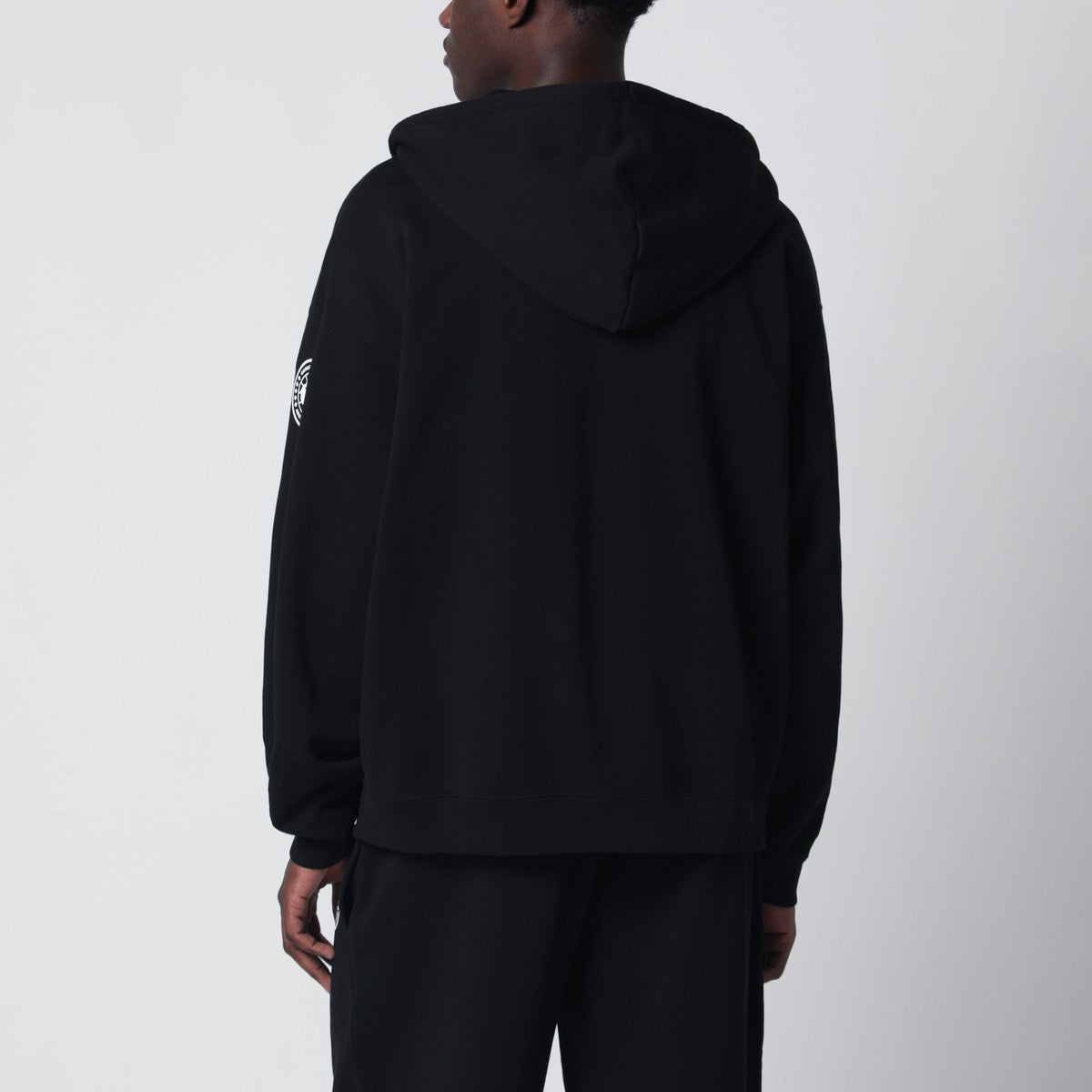 Canada Goose Black zip-up sweatshirt with logo