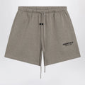 Fear of God Essentials Classic taupe fleece sports shorts