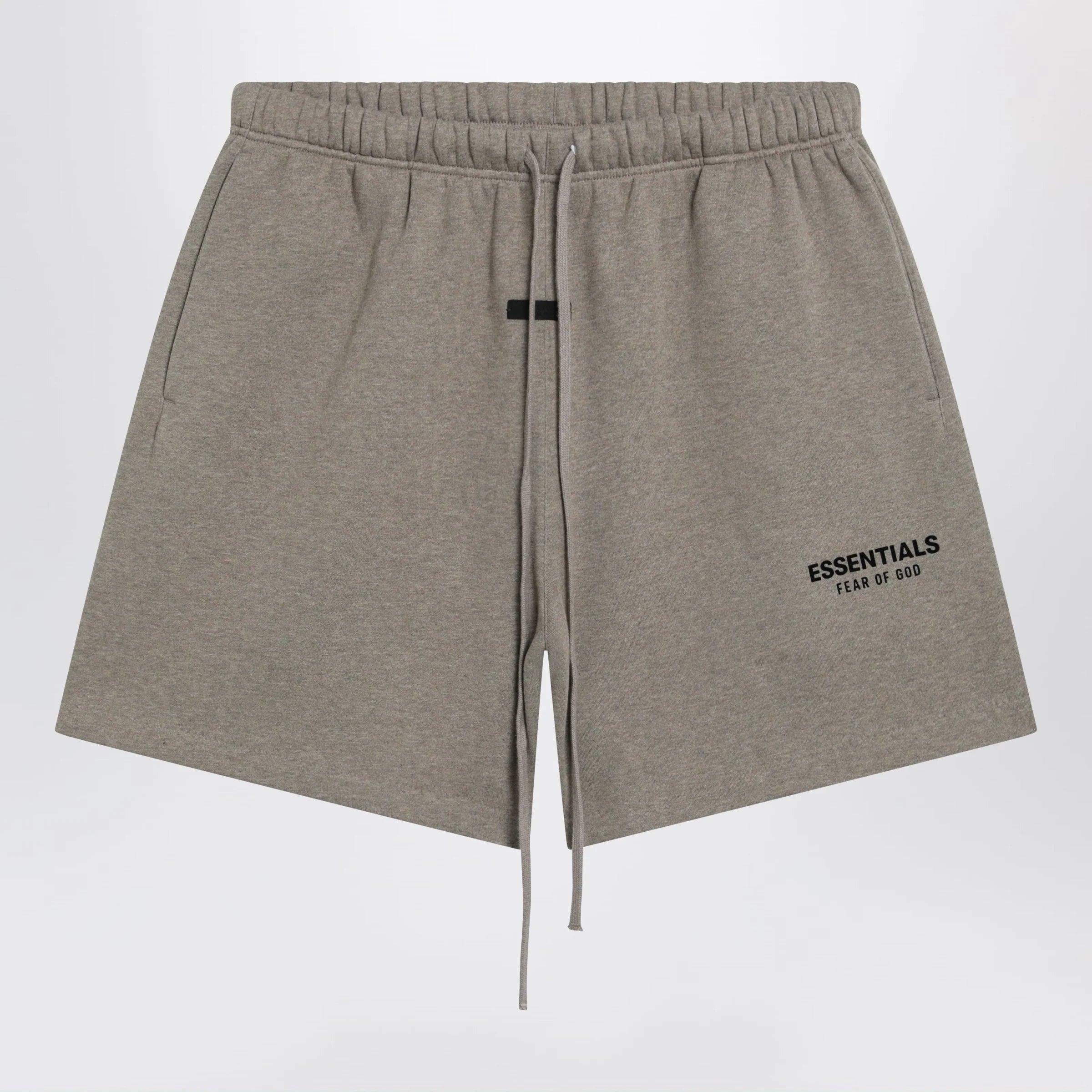 Fear of God Essentials Classic taupe fleece sports shorts