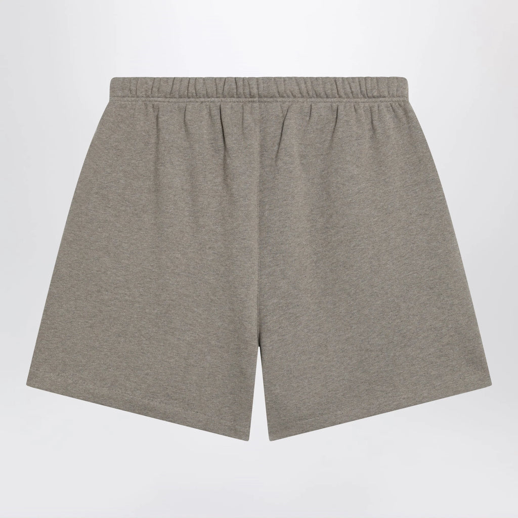 Fear of God Essentials Classic taupe fleece sports shorts