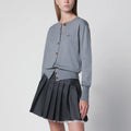 Vivienne Westwood Bea cotton and cashmere cardigan in dark grey