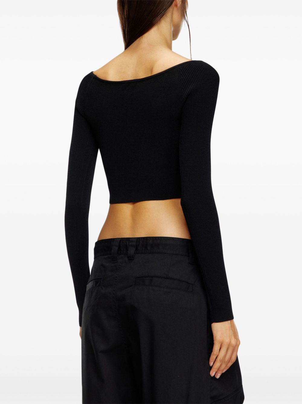 Diesel M-Vera-Ls Knitted Top