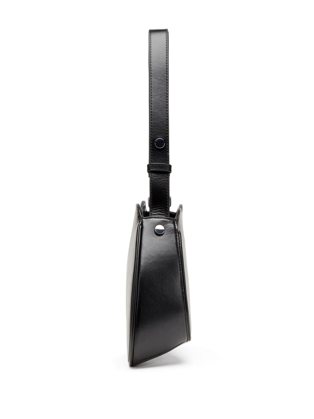 Diesel Play-Semi-gloss leather shoulder bag