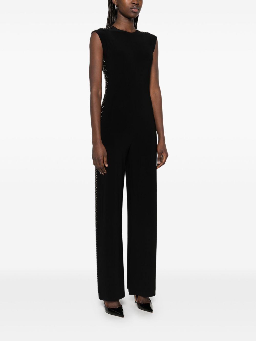 Norma Kamali Studded long jumpsuit