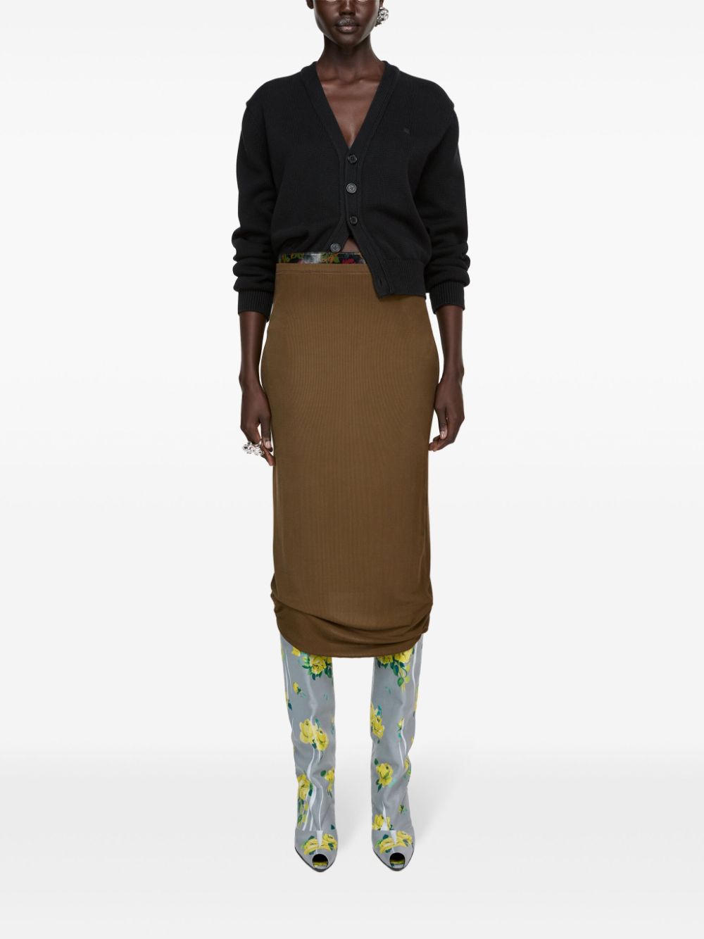 Acne cardigan with appliqué