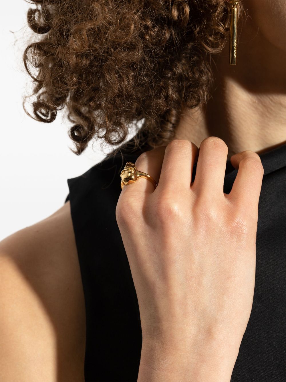 Alexander McQueen Skull ring