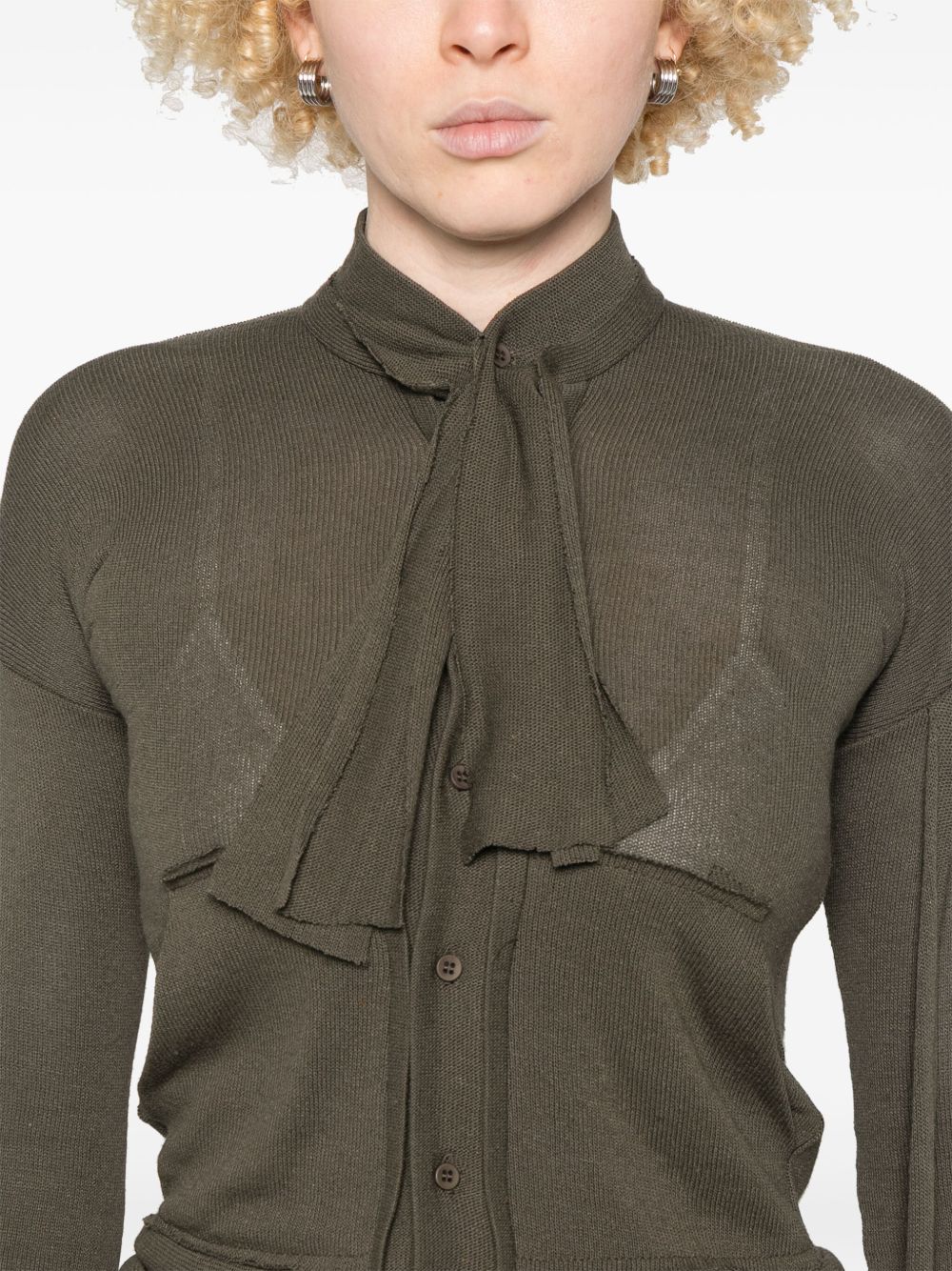 Ottolinger deconstructed cardigan