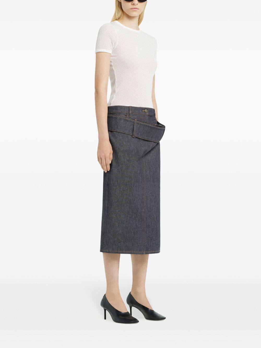 Courreges Pre Courrèges Mesh T-shirt