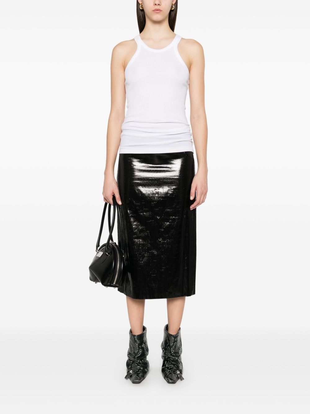 Sportmax Cotton tank top
