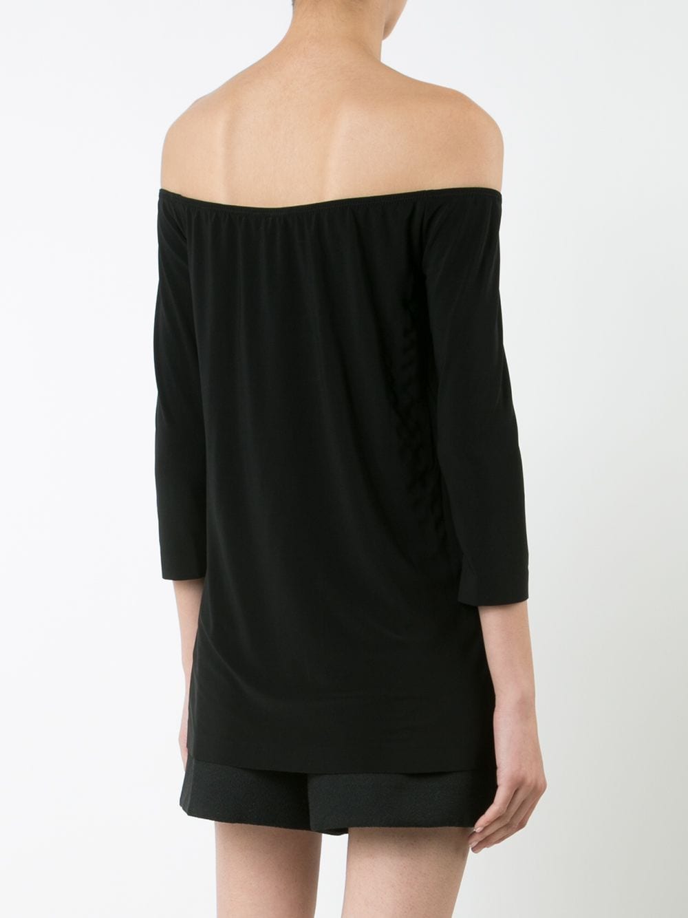 Norma Kamali Off shoulder jersey top