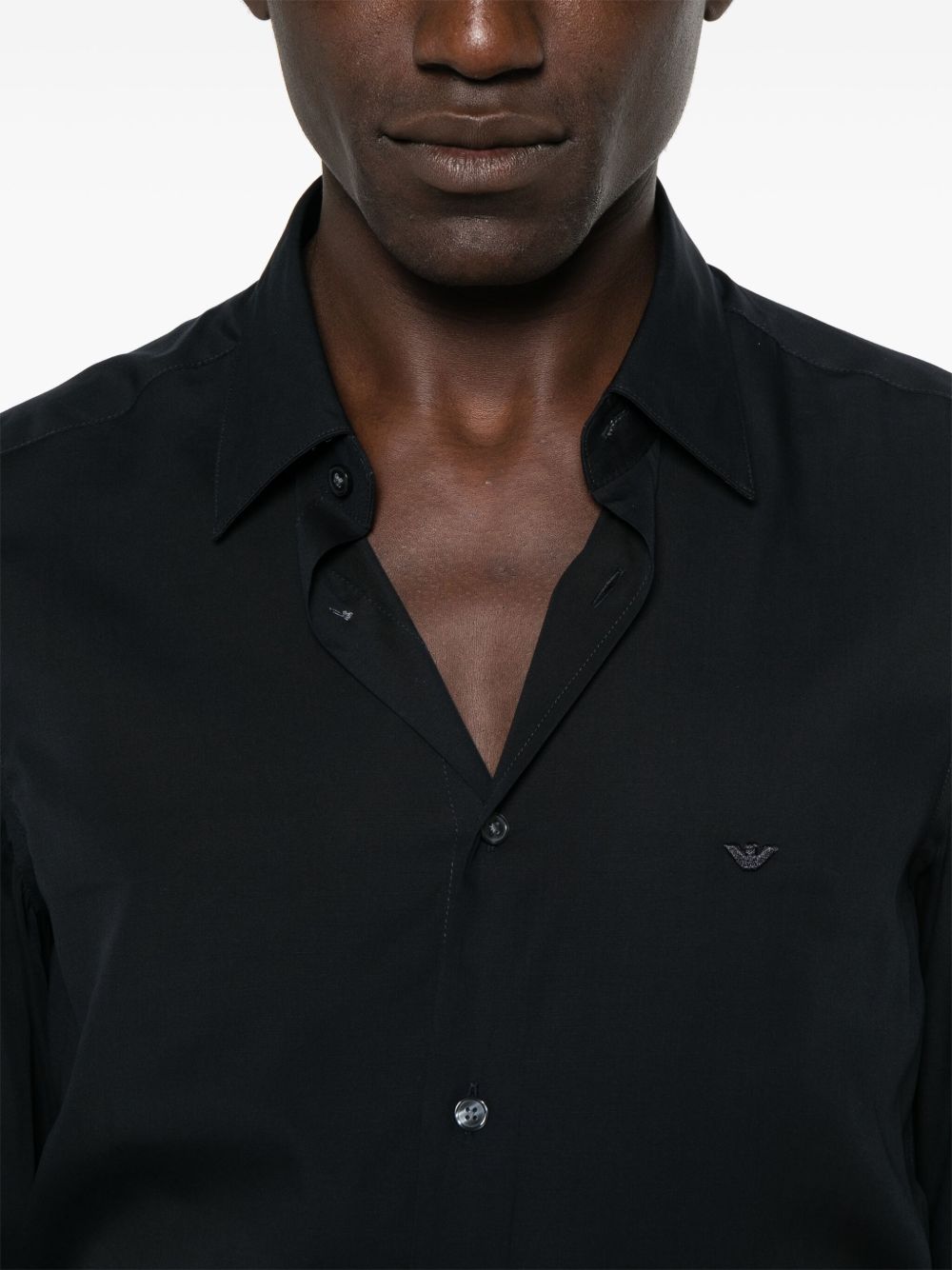 Emporio Armani Shirts Blue