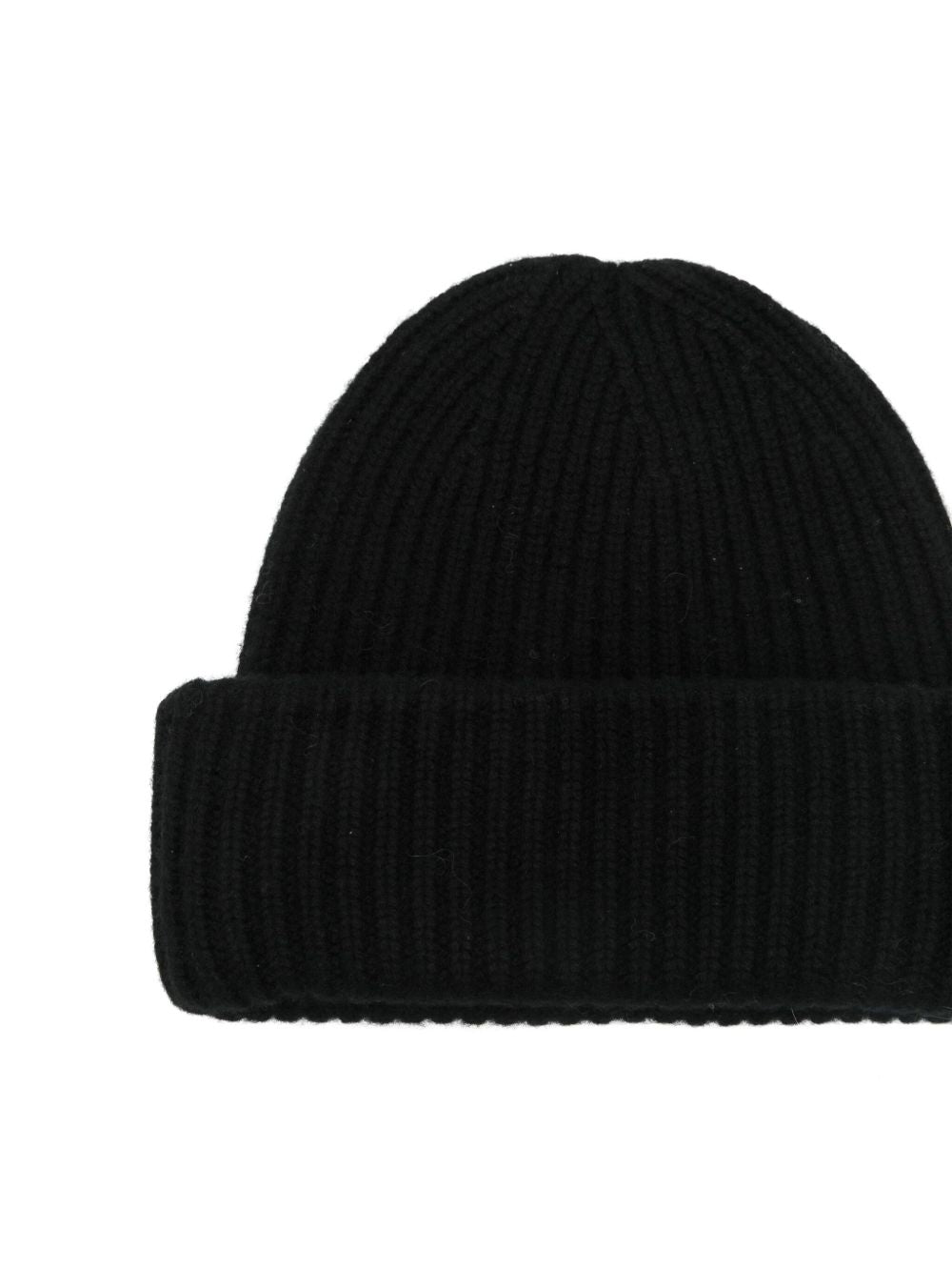 Soft Goat Cashmere ribbed beanie