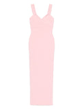 Solace London V-neck sleeveless Nalani maxi dress