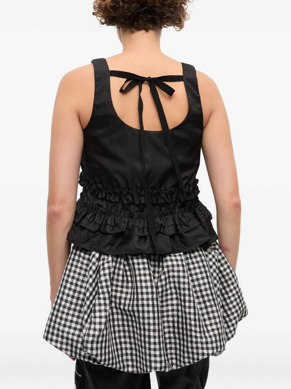 Ganni Nylon tank top