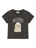 GANNI T-shirts and Polos DARK GREY