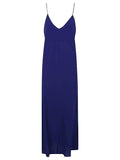 Alberto Biani Georgette long slip dress