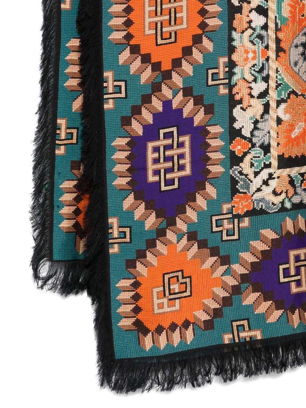 Pierre Louis Mascia Printed silk scarf