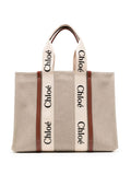 Chloé Tote bag Woody in lino