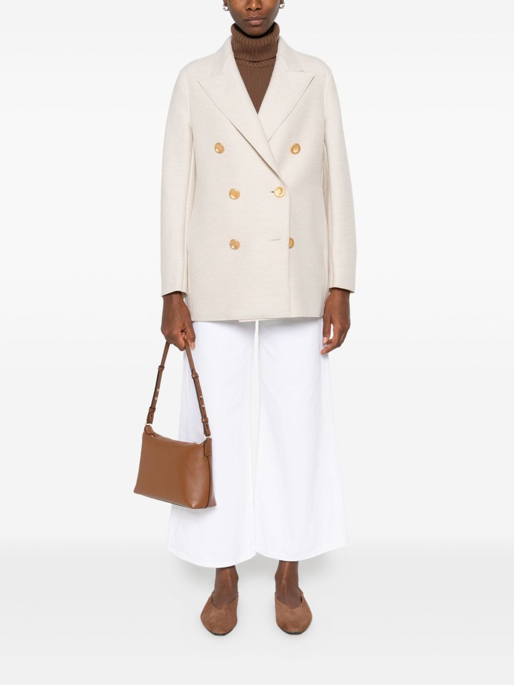 Harris Wharf London Coats Beige