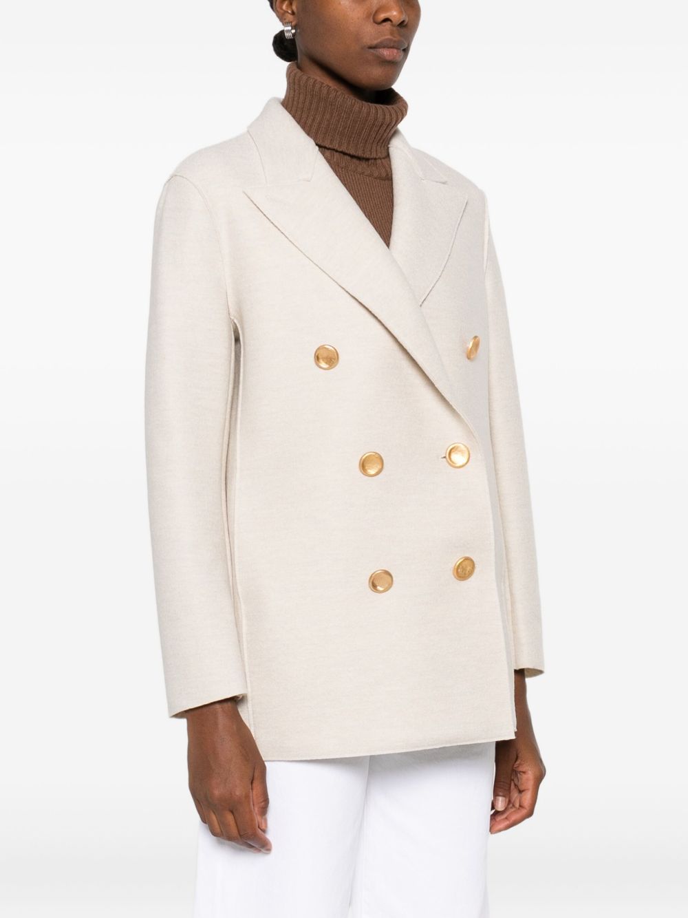 Harris Wharf London Coats Beige