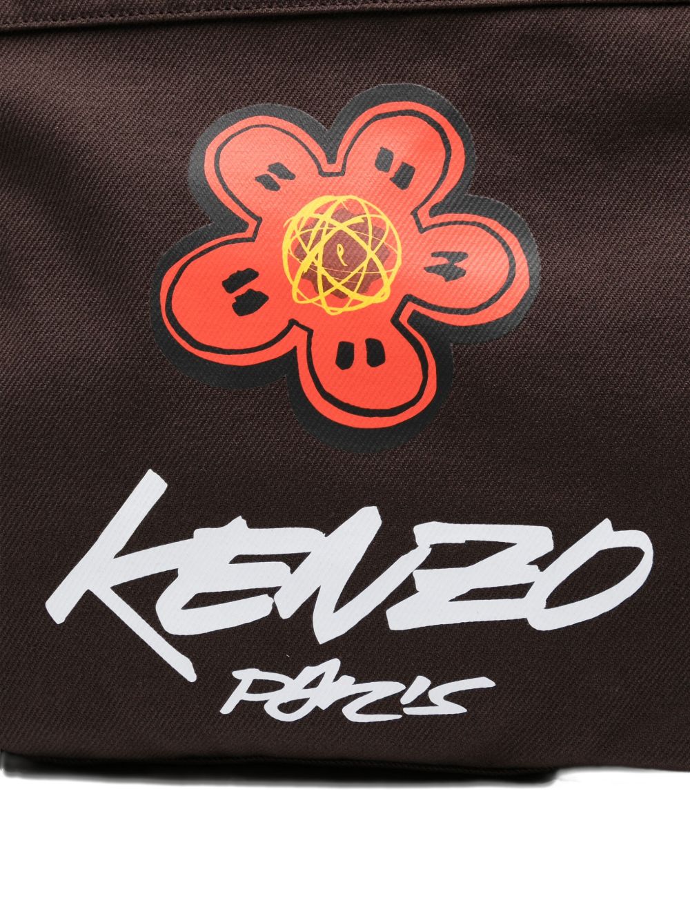 KENZO FUTURA Kenzo x Futura 2000' large crossbody bag 'Kenzo Utility' in canvas