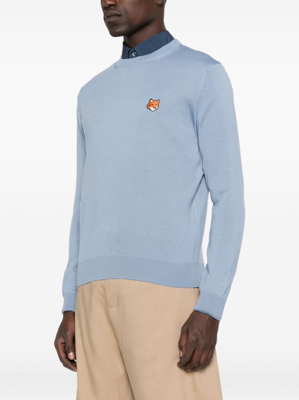 Maison Kitsuné Fox Head Sweater