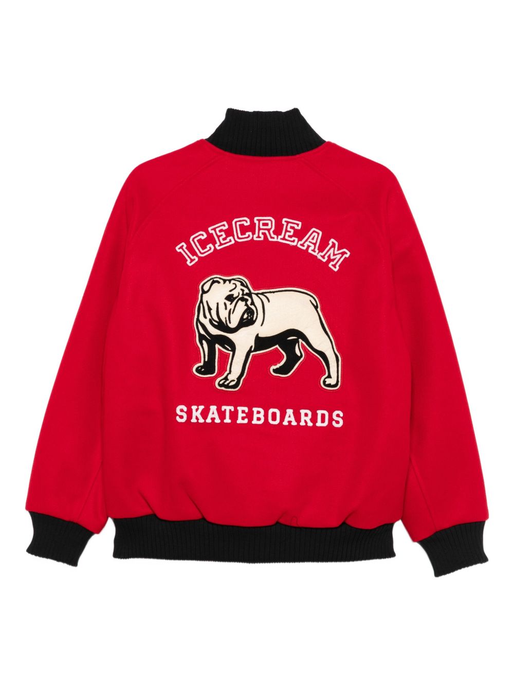 Icecream Embroidered bomber jacket