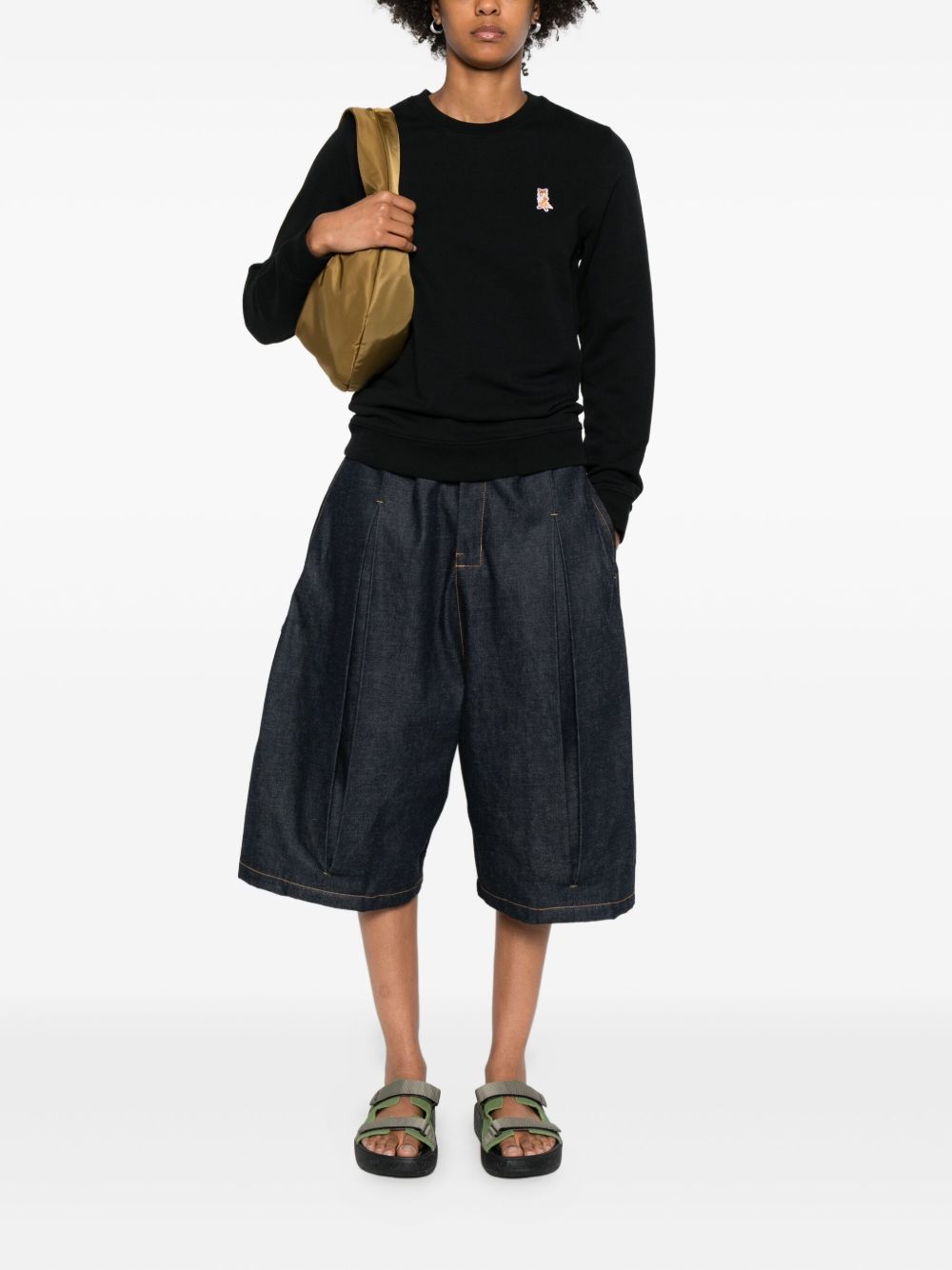 Maison Kitsuné Sweatshirt with fox embroidery