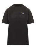 Off White Arrow Glass Flower cotton t-shirt