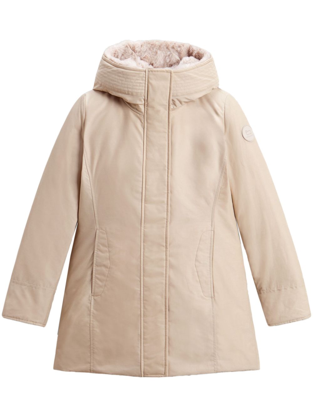 Woolrich Boulder faux fur parka