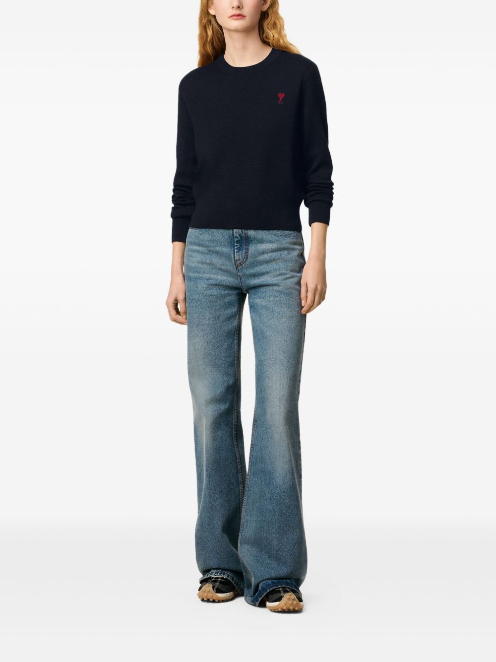 AMI PARIS Sweaters NAVY